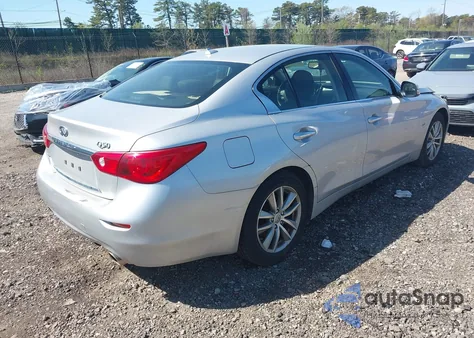 2015 Infiniti Q50 Premium from USA, damaged, VIN JN1BV7AR3FM416371